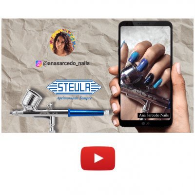 Aplicação em unhas. Produzido por ANA SARCEDO